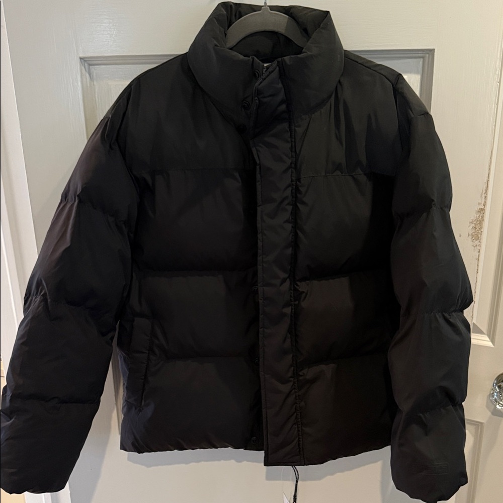 Women's Black Puffer Jacket